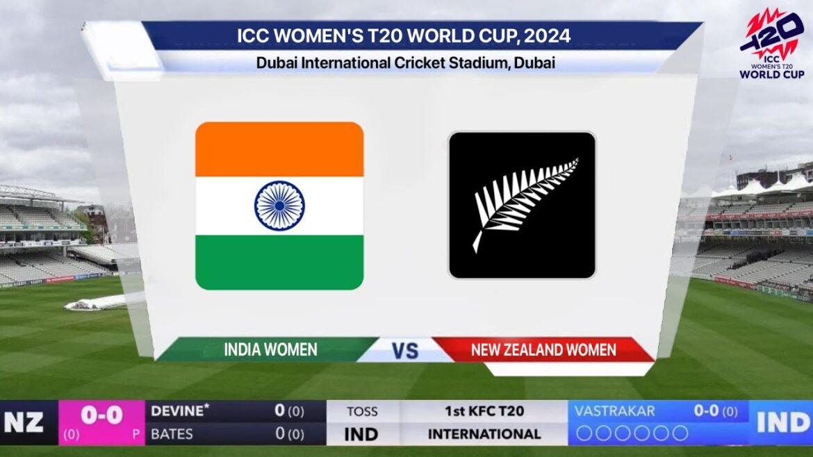 🔴 Live: India Women Vs New Zealand Women – Match 4 | IND W vs NZ W | IND Women vs NZ Women