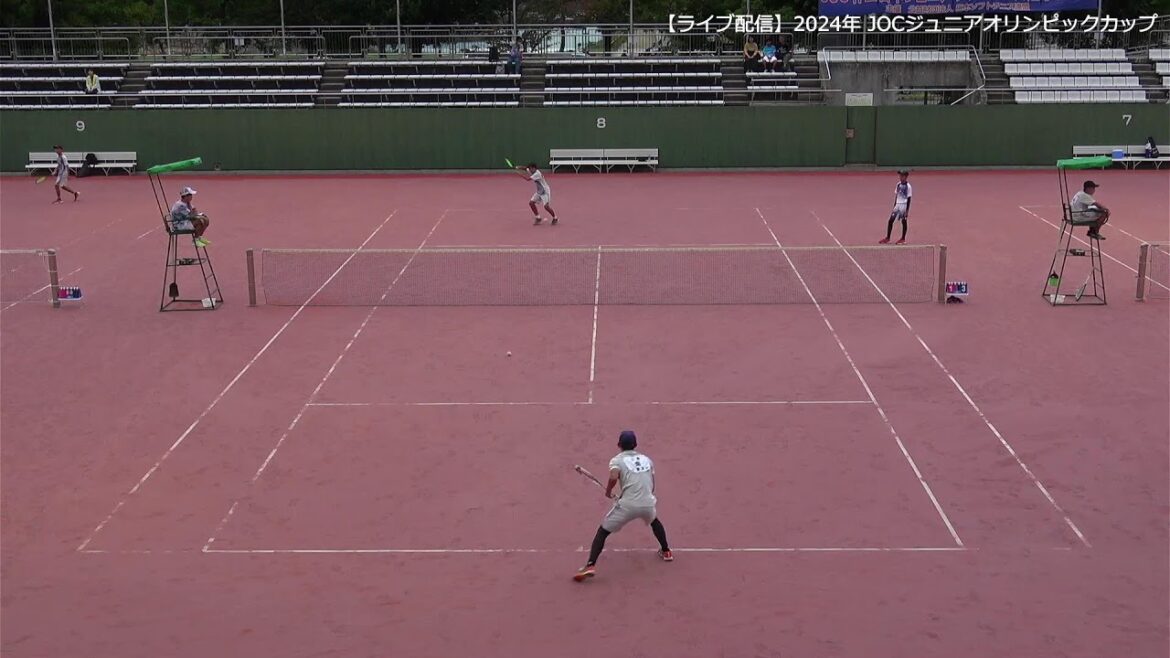 [Live streaming: 8 courts]2024 JOC Junior Olympic Cup/31st All Japan Junior Championships (1st day)