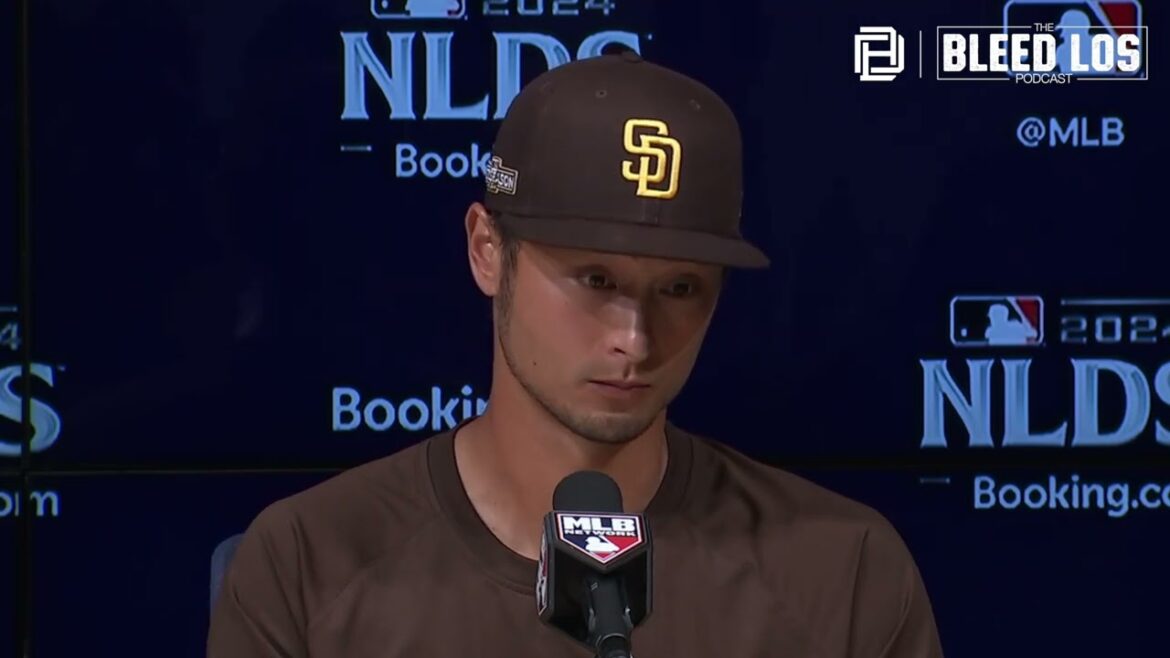 Dodgers Postseason: Padres Yu Darvish speaks to media Game 2 starter NLDS – Japanese session Dodgers Postseason: Padres Yu Darvish speaks to media Game 2 starter NLDS - Japanese session