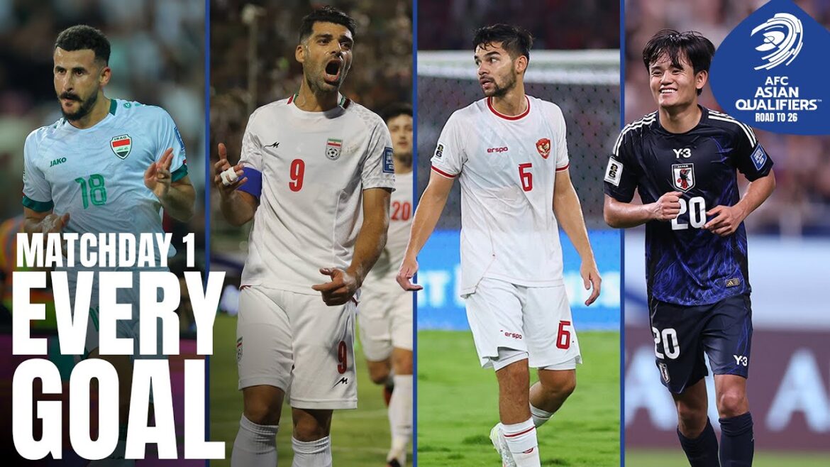 Minamino Unstoppable! | Every Goal – Matchday 1 | AFC Asian Qualifiers – Road to 26 Minamino Unstoppable! | Every Goal – Matchday 1 | AFC Asian Qualifiers - Road to 26