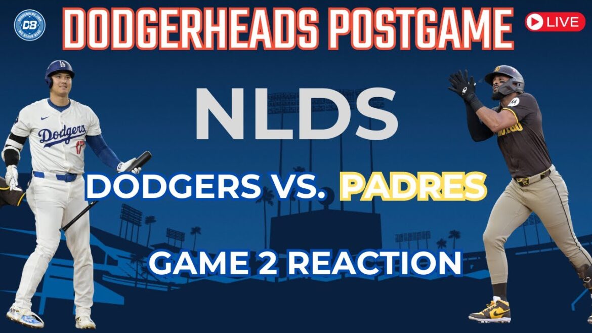 DodgerHeads Postgame: Dodgers versus Padres NLDS Game 2 recap, Yu Darvish out duels Jack Flaherty