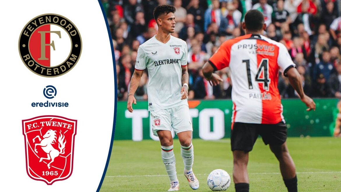 DUEL MEES HILGERS VS AYASE UEDA | FEYENOORD - FC TWENTE | Premier League 24/25