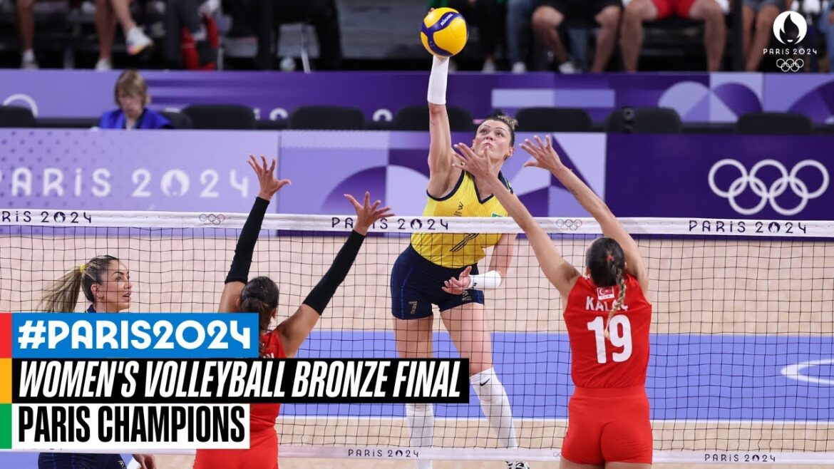 Women's Volleyball bronze Final 🥉🏐| Paris Champions