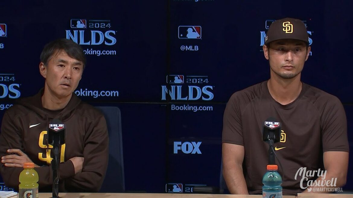 Padres manager Mike Shildt and Yu Darvish discuss facing the Dodgers in game 5 of the NLDS Padres manager Mike Shildt and Yu Darvish discuss facing the Dodgers in game 5 of the NLDS