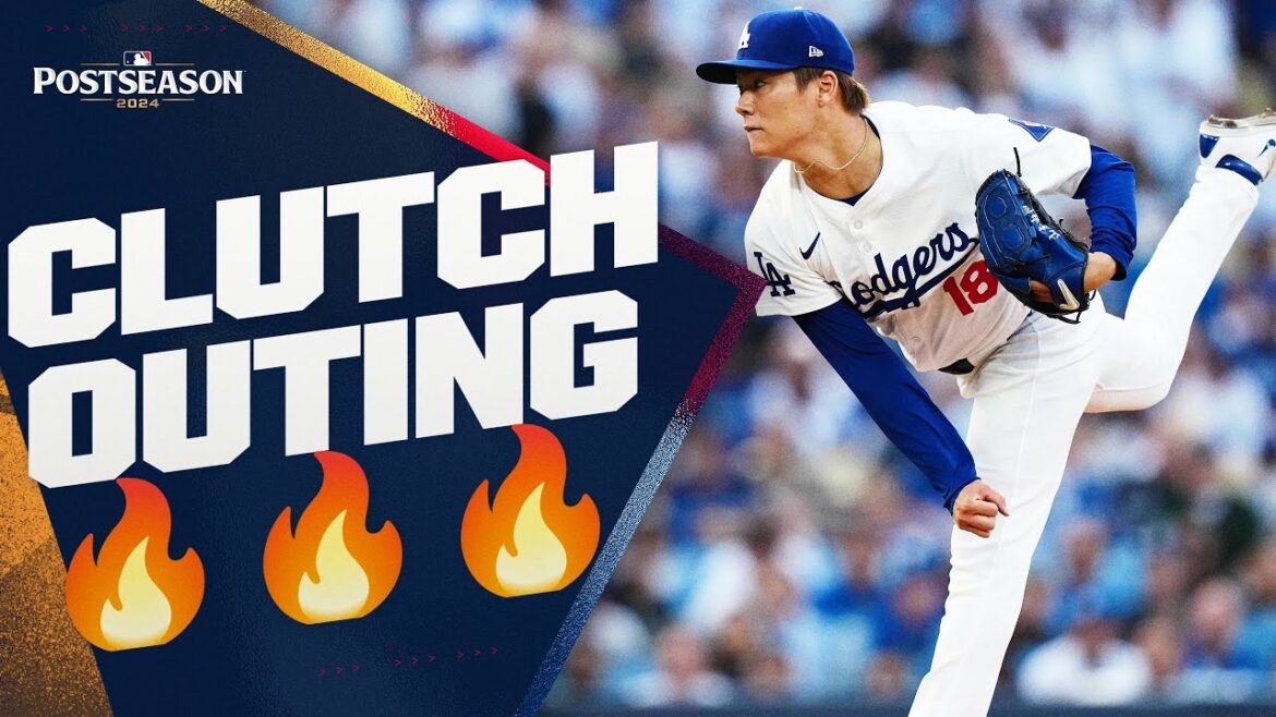 Yoshinobu Yamamoto tosses 5 SHUTOUT INNINGS in NLDS Game 5! | Yoshinobu Yamamoto Highlights