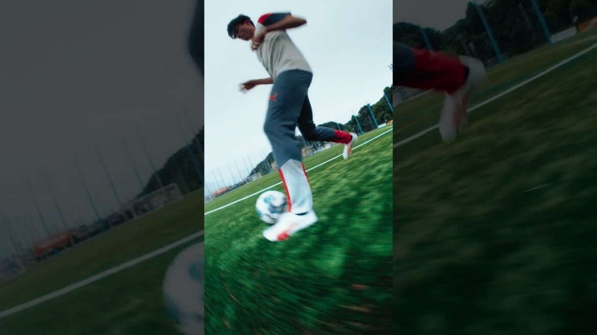 PUMA ULTRA X #Kaoru Mitoma #shorts