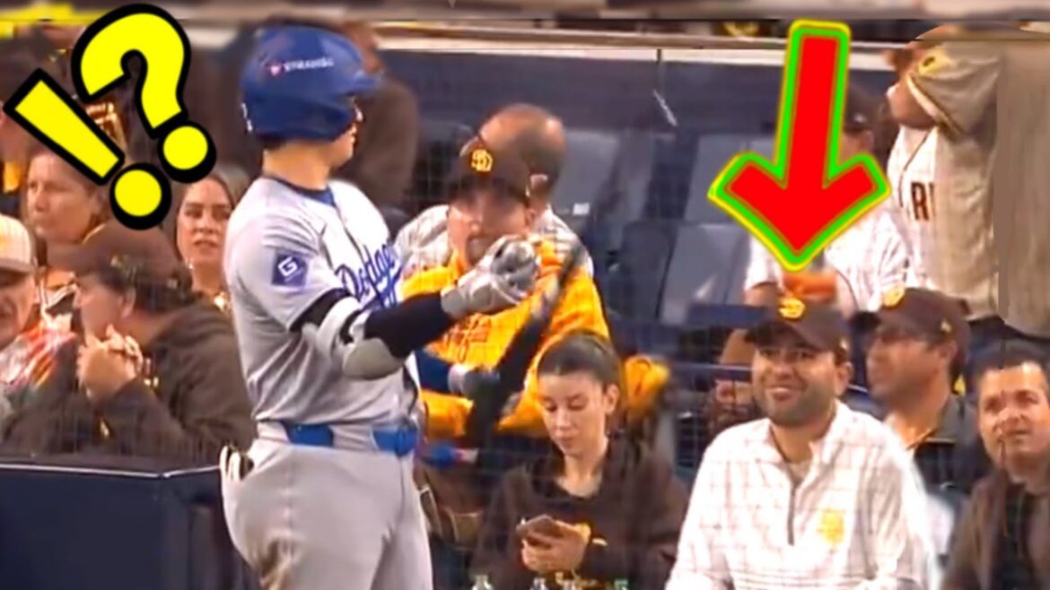 The next moment Otani notices the Padres fans looking at him passionately... ``What a luxury! You're so kind!'' Even the opposing fans can't help but smile and smile![MLB]