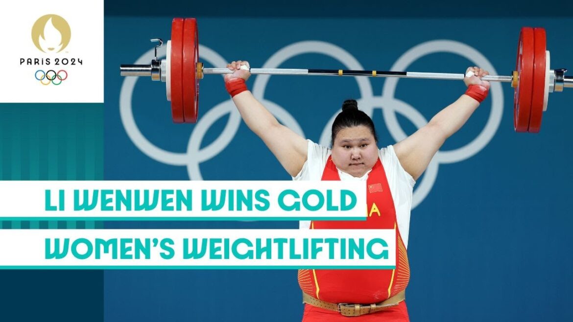 Li Wenwen Wins 🇨🇳 | Women's Weightlifting +81kg | #Paris2024 Highlights