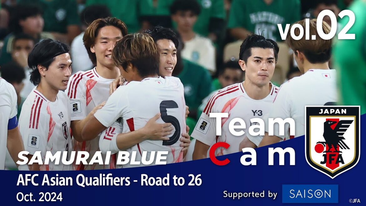 Team Cam vol.02 | First win in Jeddah with two goals from Daichi Kamata and Koki Ogawa Behind the scenes against Saudi Arabia | SAMURAI BLUE | AFC Asian Qualifiers - Road to 26