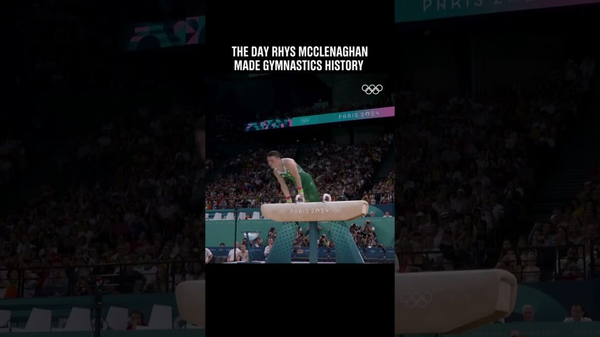 The first-ever medal for Ireland in any artistic gymnastics event! 🇮🇪 #Olympics