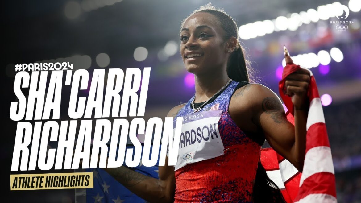 The best of Sha'Carri Richardson at the Olympics 🏃‍♀️