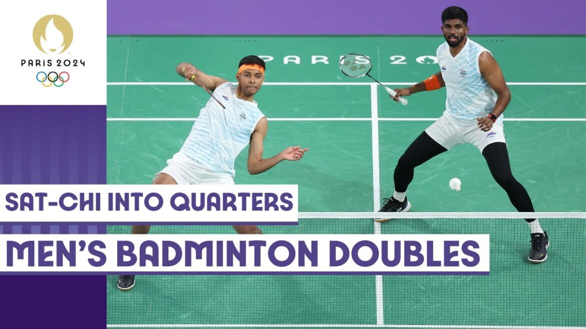 🇮🇳 India vs Indonesia 🇮🇩 | Men's Badminton doubles | Paris 2024 Highlights