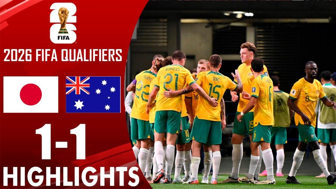 Japan vs Australia 1-1 Highlights Goals | World Cup 2026 AFC Qualifiers Japan vs Australia 1-1 Highlights Goals | World Cup 2026 AFC Qualifiers