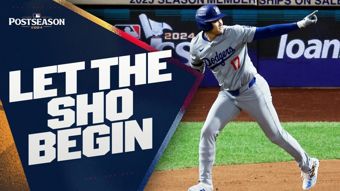 LEADOFF HOMER! Shohei Ohtani starts NLCS Game 4 with a 117.8 MPH HOMER! | Shohei Ohtani Highlights