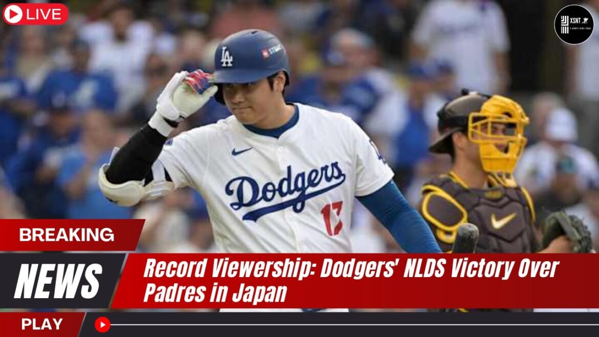 Record Viewership: Dodgers' NLDS Victory Over Padres in Japan