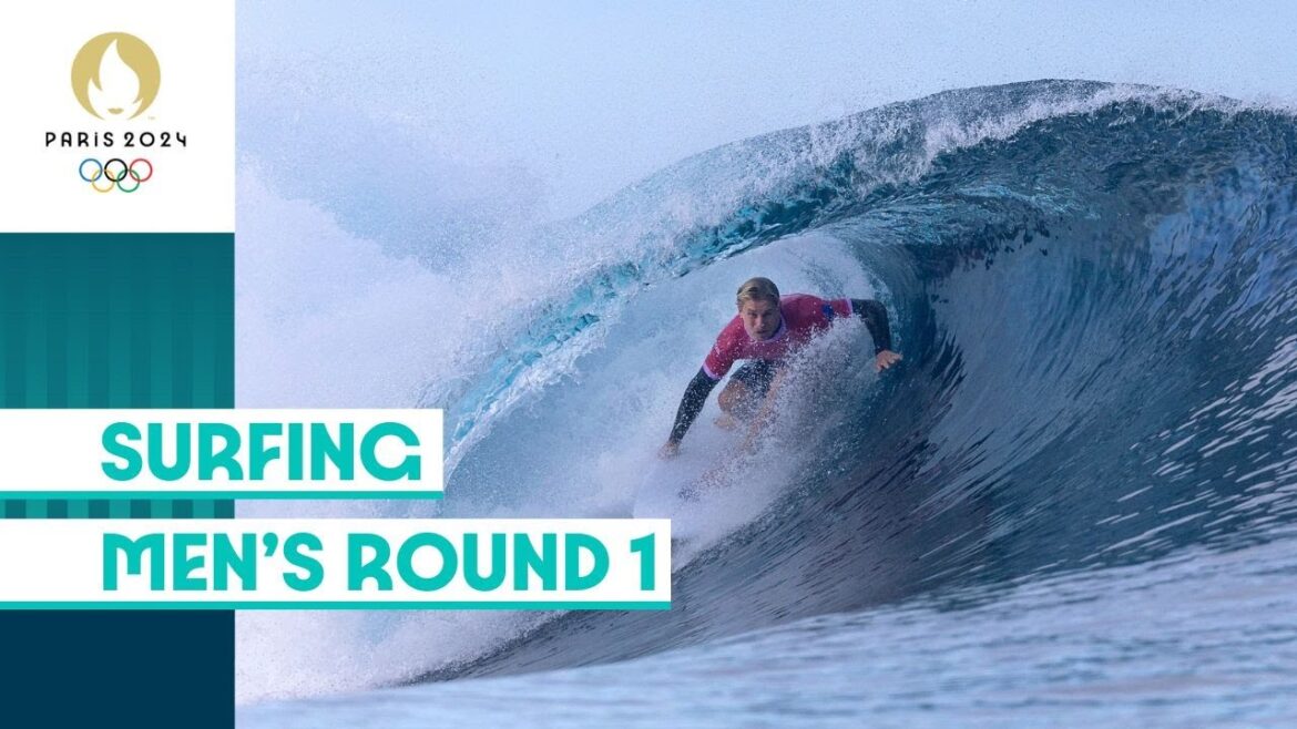 Round 1 Highlights | Men’s Surfing | #Paris2024 Round 1 Highlights | Men's Surfing | #Paris2024