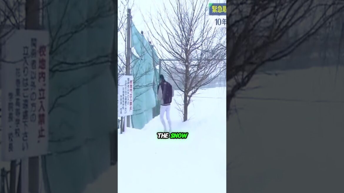 Shohei Ohtani played in SNOW 🥶