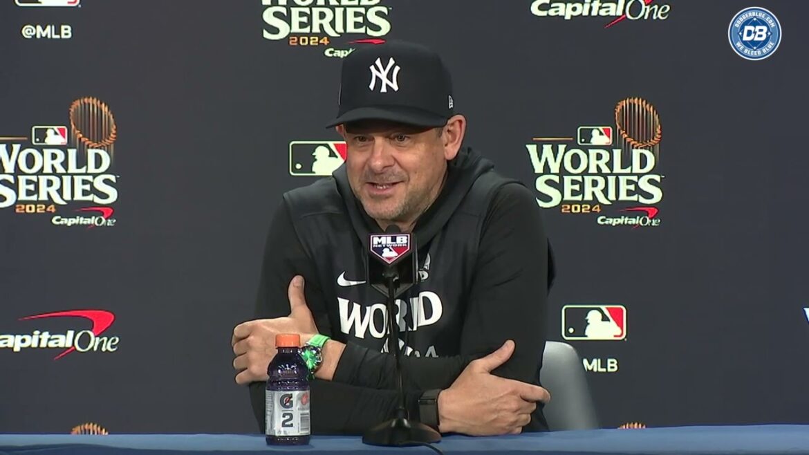 2024 World Series: Aaron Boone on Yankees roster decisions & Shohei Ohtani possibly pitching 2024 World Series: Aaron Boone on Yankees roster decisions & Shohei Ohtani possibly pitching