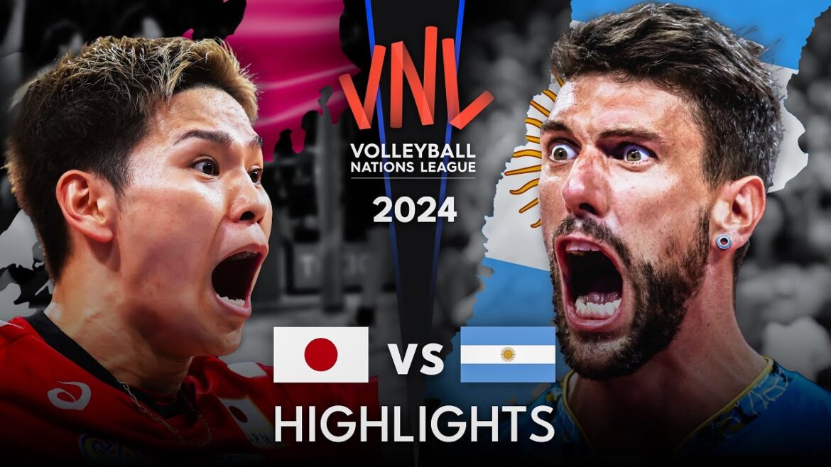 LEGENDARY MATCH | JAPAN vs ARGENTINA | Men’s VNL 2024 LEGENDARY MATCH | JAPAN vs ARGENTINA | Men's VNL 2024