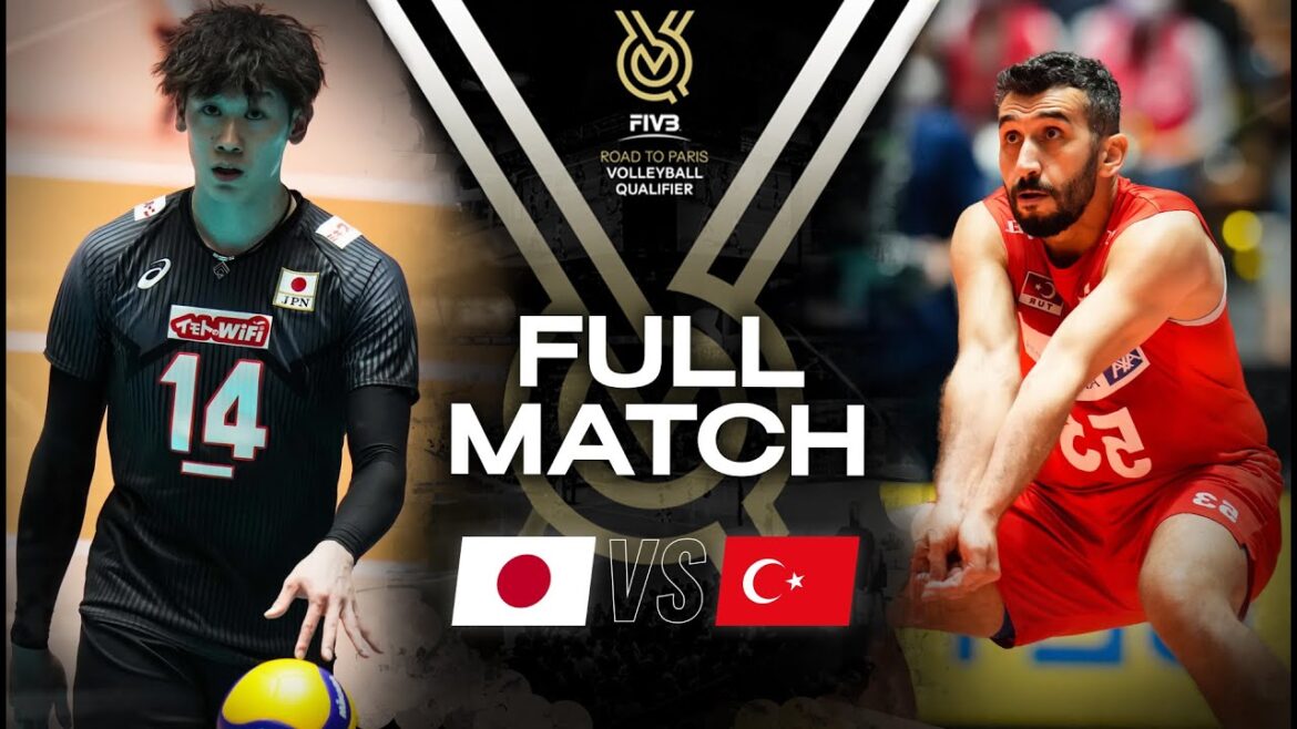 JPN π―π΅ vs πΉπ· TUR – Paris 2024 Olympic Qualification Tournament | Full Match – Volleyball JPN π―π΅ vs πΉπ· TUR - Paris 2024 Olympic Qualification Tournament | Full Match - Volleyball