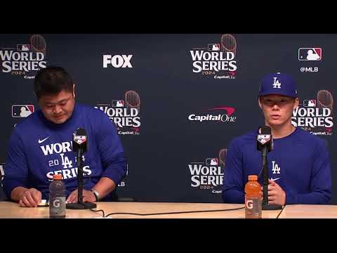 Los Angeles Dodgers Yoshinobu Yamamoto Game 2 Starter on Facing Yankees in World Series Los Angeles Dodgers Yoshinobu Yamamoto Game 2 Starter on Facing Yankees in World Series