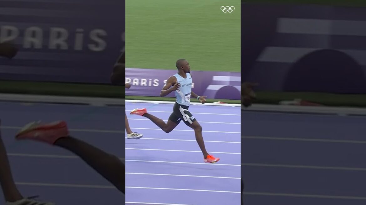 We still get chills rewatching the men's 200m final! 🥹🏅 #Olympics #Paris2024
