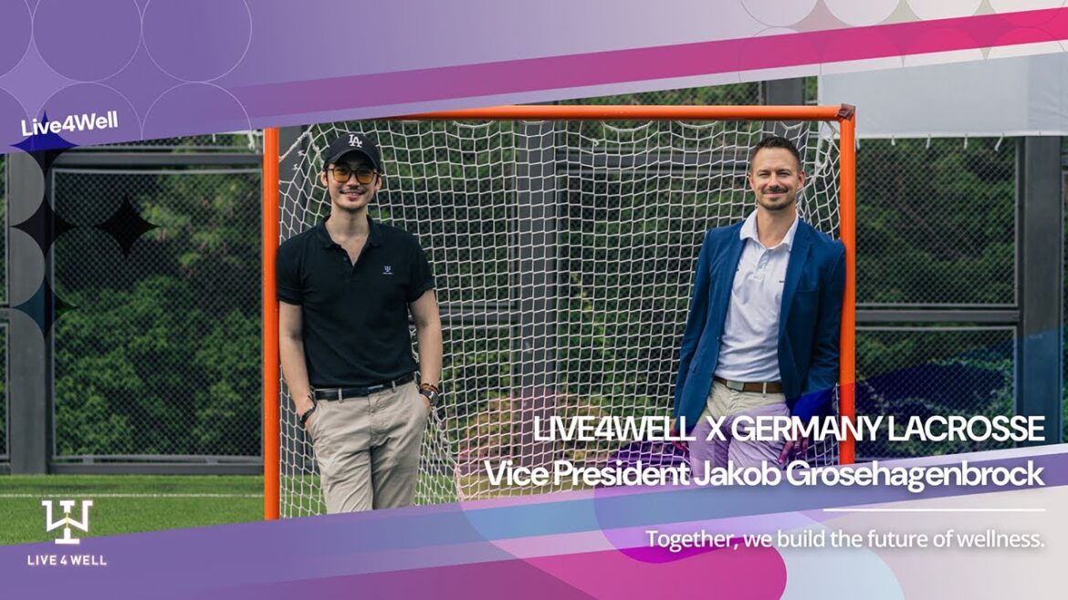 Germany Lacrosse's VP Jakob Großehagenbrock | Olympic dream, Digitalization and Lacrosse | Live4Well