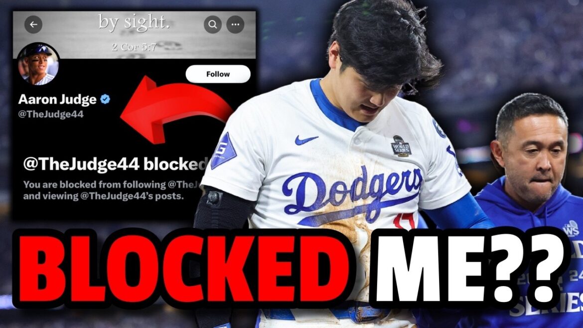 Aaron Judge BLOCKED ME For Saying This!? Shohei Ohtani Update.. (MLB Recap) Aaron Judge BLOCKED ME For Saying This!? Shohei Ohtani Update.. (MLB Recap)