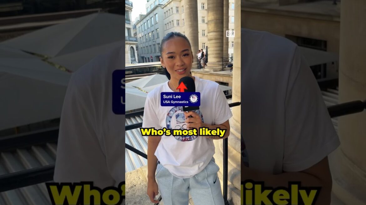 Suni Lee plays 'most likely to' with USA Women's Gymnastics 🎤