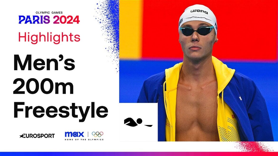 WHAT A RACE! 🏊‍♂️ | Men's Swimming 200m Freestyle Highlights | #Paris2024 #Olympics