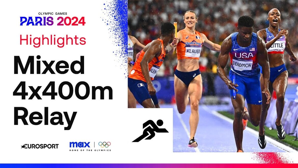 WHAT A FINISH! 💨 | Mixed 4x400m Relay Final Highlights | #Paris2024 #Olympics WHAT A FINISH! 💨 | Mixed 4x400m Relay Final Highlights | #Paris2024 #Olympics