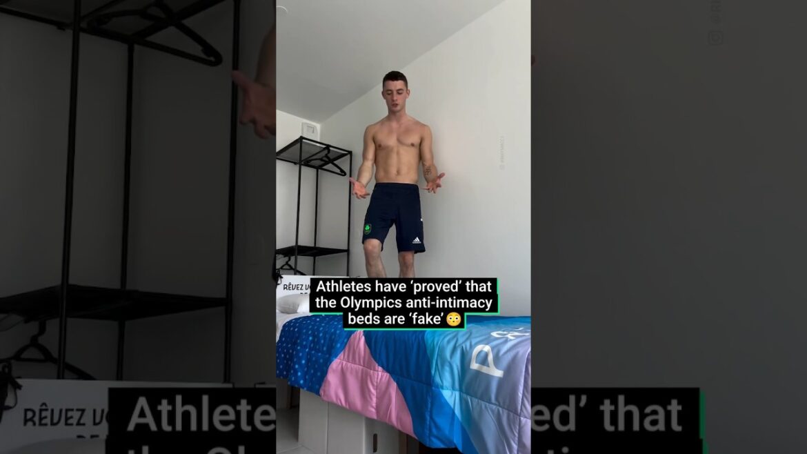 Athletes Have ‘Proved’ The Olympics' Anti-Intimacy Beds Are 'Fake' 😳
