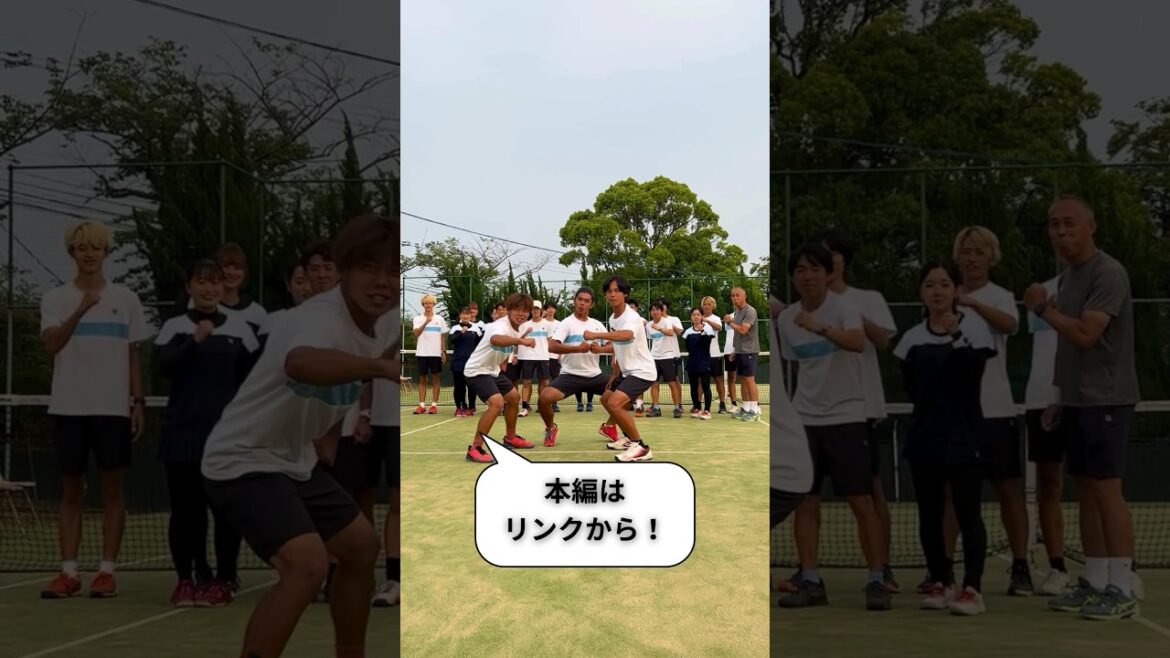[Tennis Club]Introduction Movie! ! ! #University student #Tennis club #Club activities #Olympic competition #Nihon Keizai University #Nikkei University