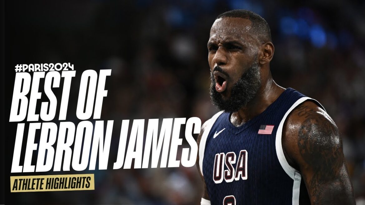 The best of Lebron James at the Olympics 🏀 | Athlete Highlights