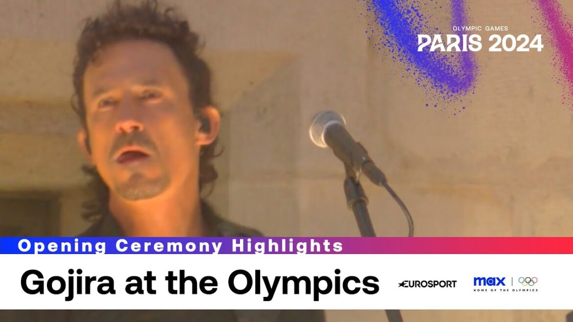 EPIC Gojira Live Performance at the #Paris2024 Olympic Games | #Olympics EPIC Gojira Live Performance at the #Paris2024 Olympic Games | #Olympics