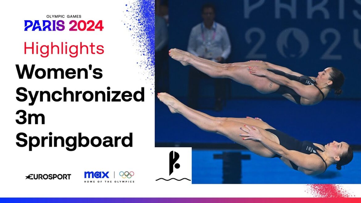 TEAM GB’s FIRST PARIS MEDAL! 🥇 | Women’s Synchronized 3m Springboard | Round 5 | #Paris2024 TEAM GB's FIRST PARIS MEDAL! 🥇 | Women's Synchronized 3m Springboard | Round 5 | #Paris2024
