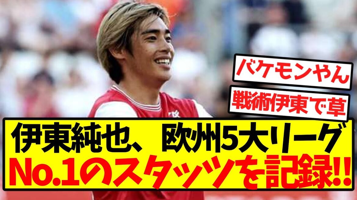 [Special]Junya Ito records the No. 1 stats in Europe's 5 major leagues! !