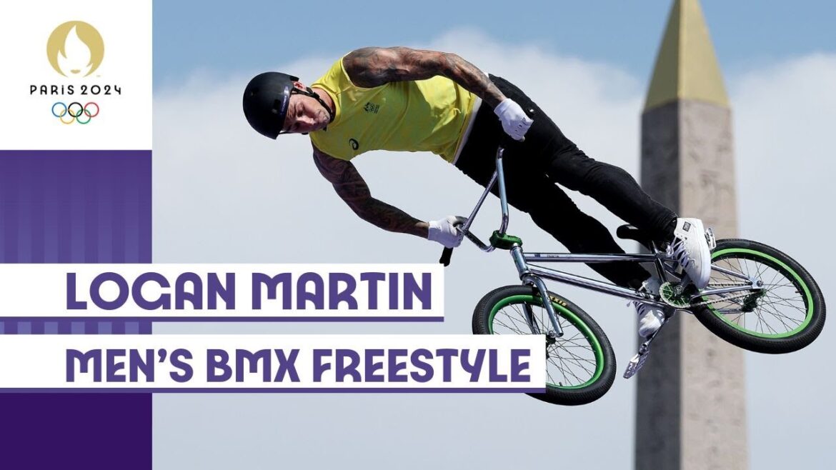 🇦🇺 Best of Logan Martin | Men's BMX Freestyle | #Paris2024 Highlights