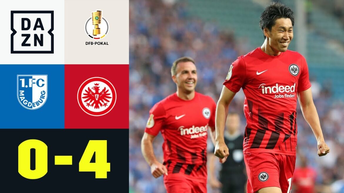 Kamada ice cold, Lindström magical & debutant Götze: Magdeburg – Frankfurt 0:4 | DFB Cup | DAZN Kamada ice cold, Lindström magical & debutant Götze: Magdeburg - Frankfurt 0:4 | DFB Cup | DAZN