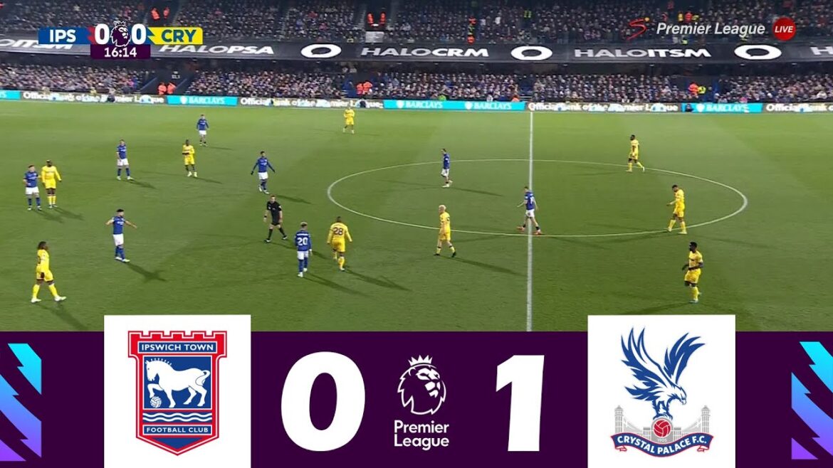 Ipswich Town vs. Crystal Palace [0-1] | Premier League 2024/25 | Match Highlights!