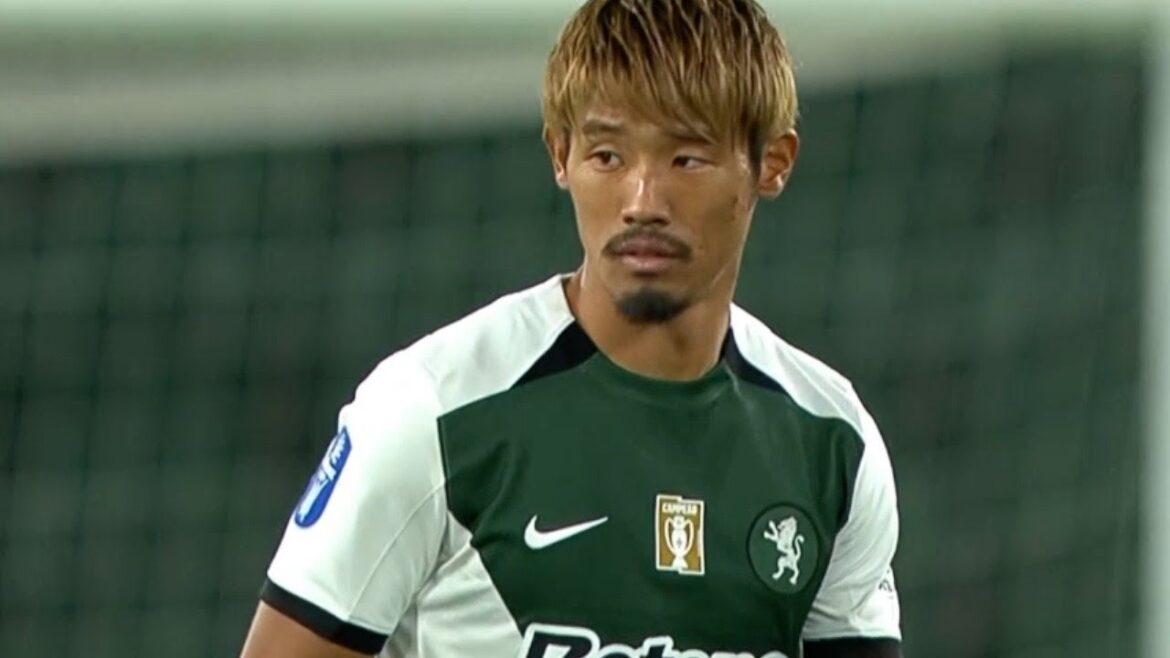 Hidemasa Morita scores the opening goal! Contributed to victory by participating fully in the cup match![October 30th]