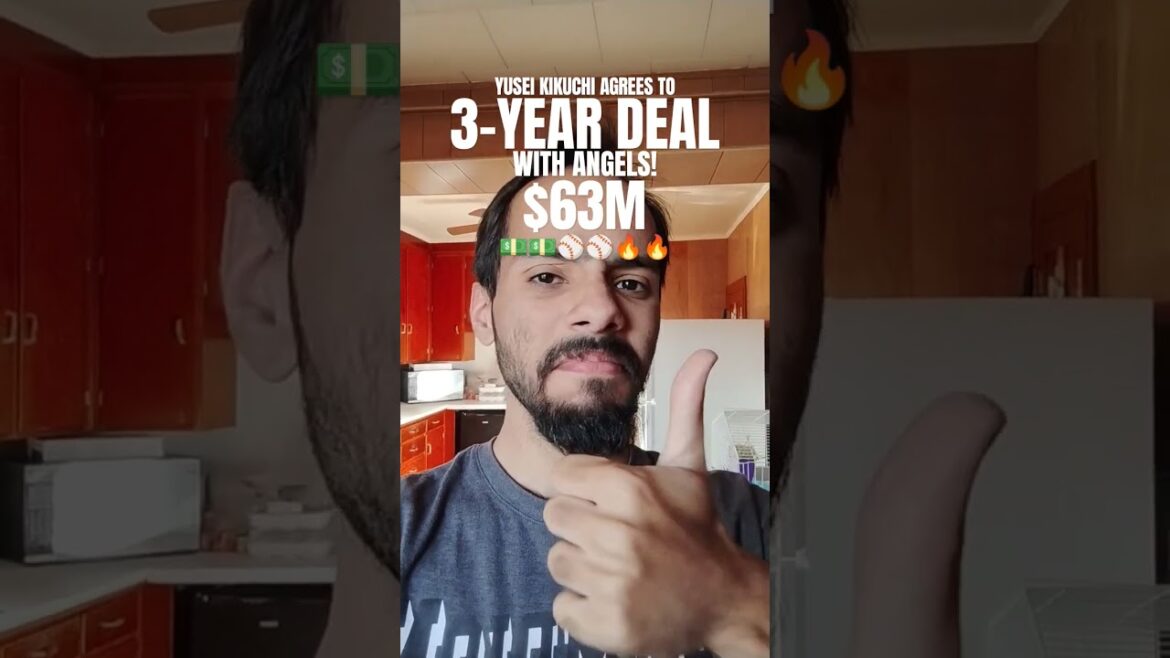 Yusei Kikuchi Agrees To 3-Year Deal With Angels, $63M Dollars!💵💵⚾⚾🔥🔥@gabrielpaganBASEBALL