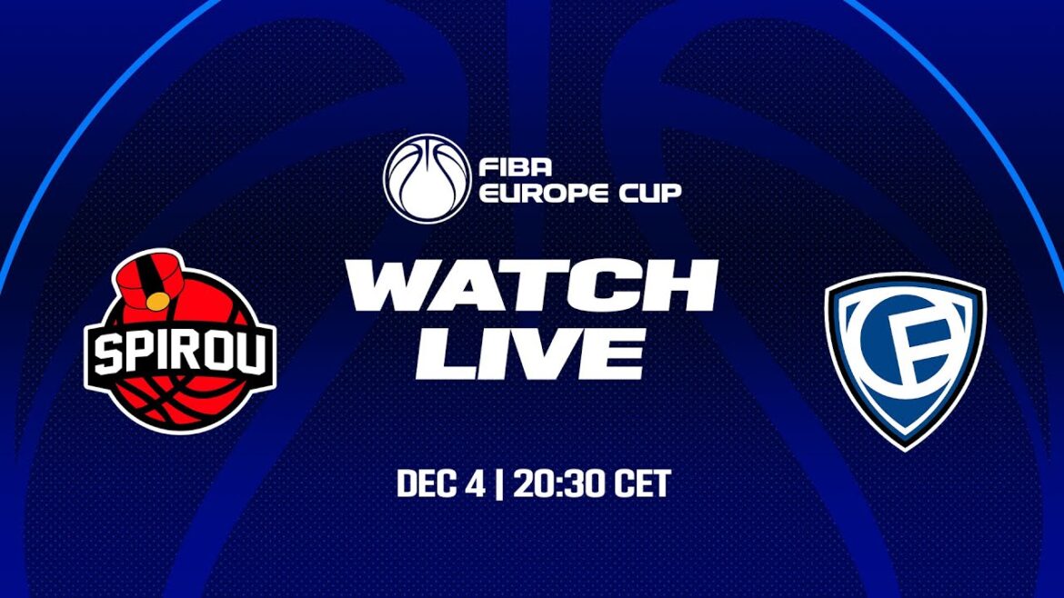Spirou Basket v Fribourg Olympic | Full Basketball Game | FIBA Europe Cup 2024-25