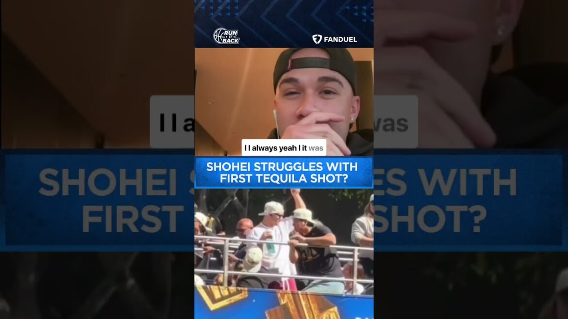 Jack Flaherty CONVINCES Shohei Ohtani to Take Shot of Tequila! Jack Flaherty CONVINCES Shohei Ohtani to Take Shot of Tequila!