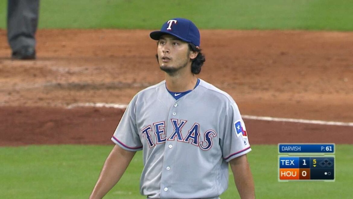TEX@HOU: Darvish strikes out eight in scoreless start