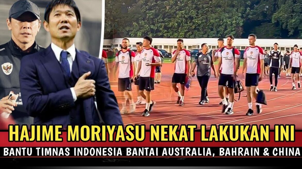 HAJIME MORIYASU Desperate to do this crazy thing to ensure the INDONESIAN NATIONAL TEAM finishes 2nd in Group C! HAJIME MORIYASU Desperate to do this crazy thing to ensure the INDONESIAN NATIONAL TEAM finishes 2nd in Group C!