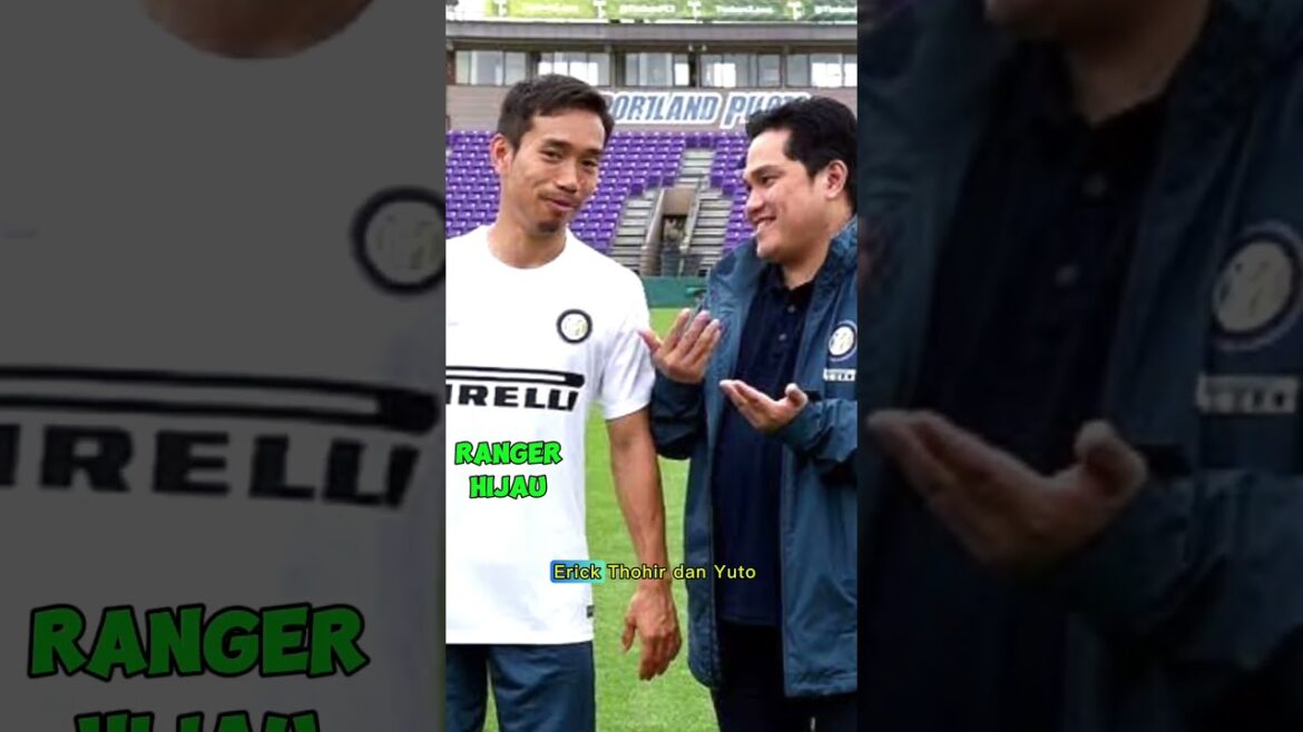 Reunion of Mr Erick Thohir and Yuto Nagatomo #shortsvideo #football #timnasindonesia