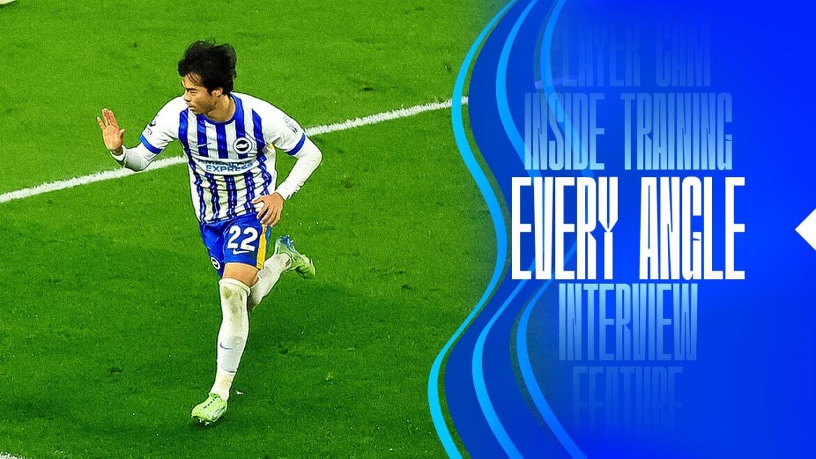 EVERY ANGLE | Mitoma Heads Home Against Saints