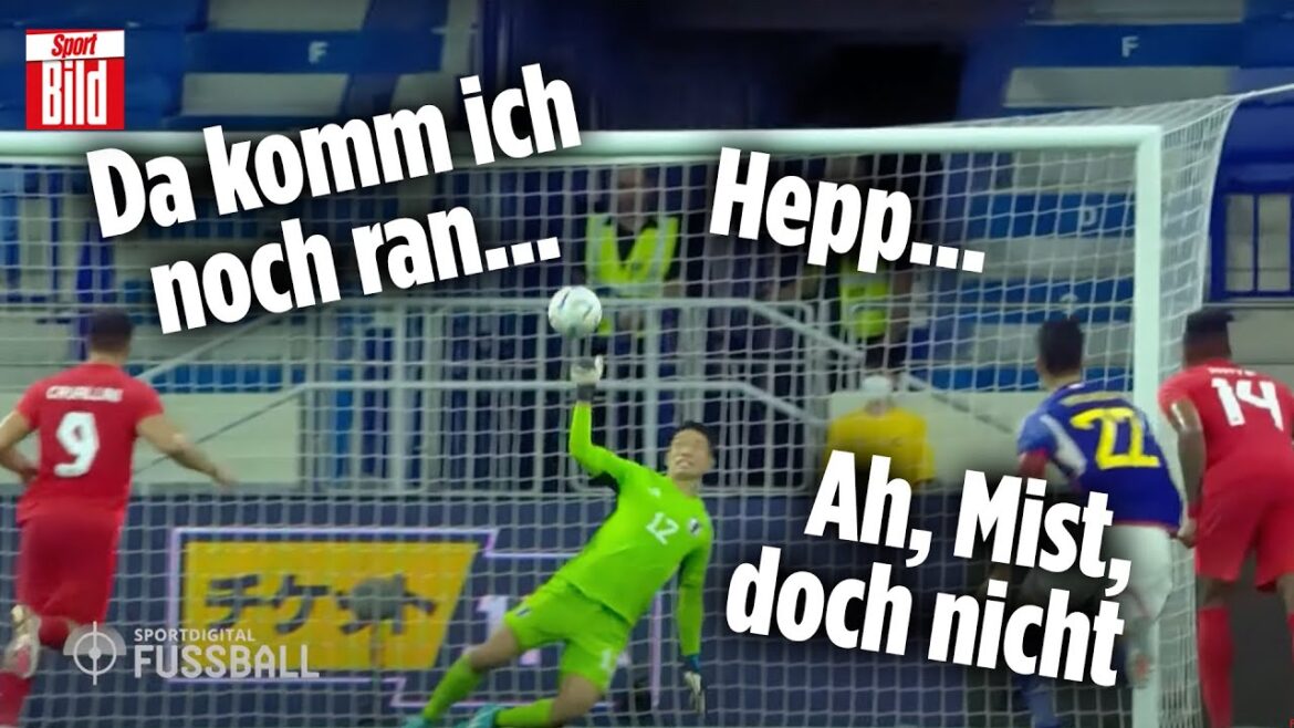 Test defeat against Canada: Japan keeper punches himself in a penalty