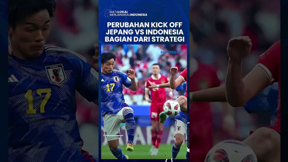 Changes to the Indonesian vs Japan National Team Kick-off Part of the Strategy, HAJIME MORIYASU SUMRINGAH #japan